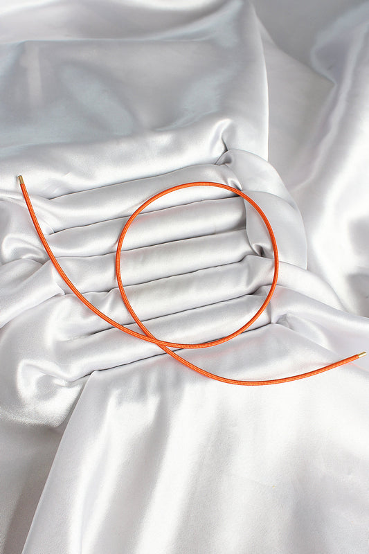 BB6977 - Mıknatıslı Turuncu Renk Sarmal Kadın Bileklik