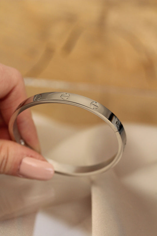 BB3569 - 316L Çelik Silver Renk Bilezik