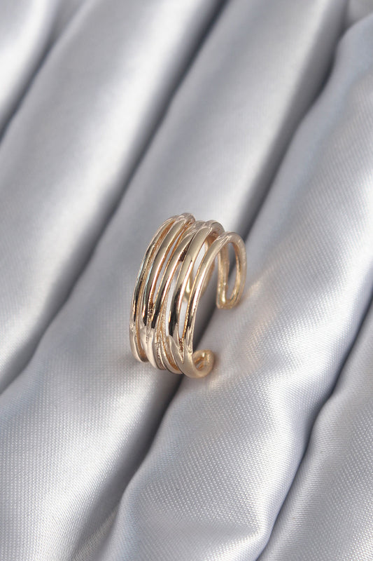 BYK2947 - Gold Renk Ayarlanabilir Kadın Yüzük