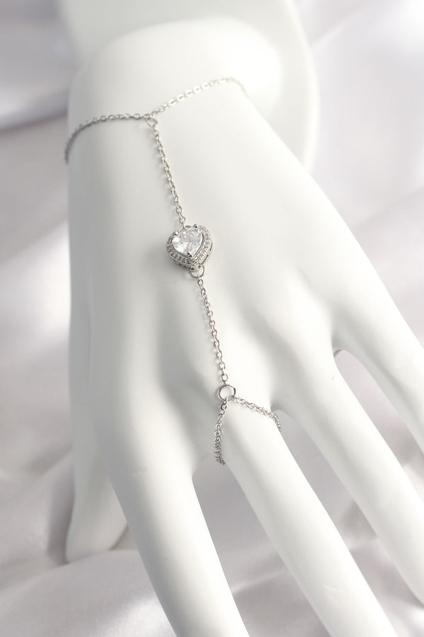 SN550 - 316L Çelik Gümüş Renk Kalp Model Şahmeran