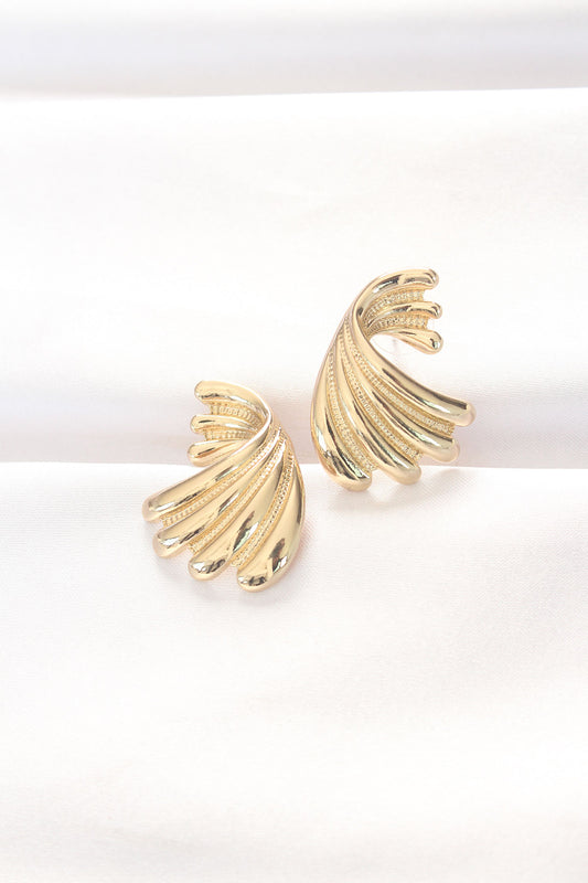 BKP8883 - Pirinç Gold Renk Küpe