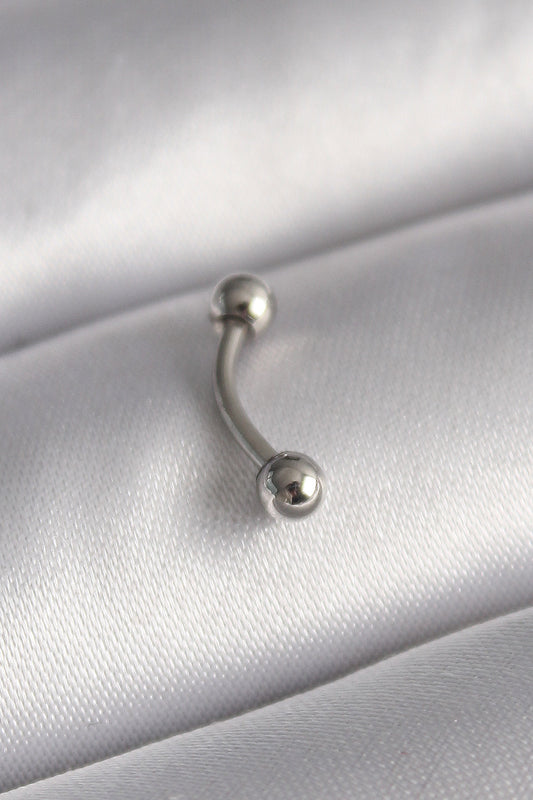 PR1363 - 316L Çelik Gümüş Renk Topçuk Model Piercing