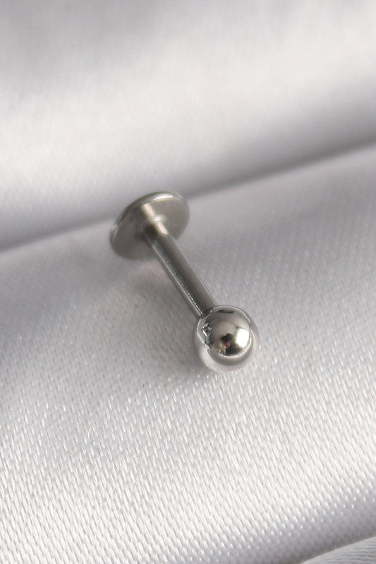 316L Çelik Gümüş Renk Topçuk Piercing - PR1368