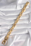 BB6497 - 316L Çelik Gold Renk Unisex Bileklik