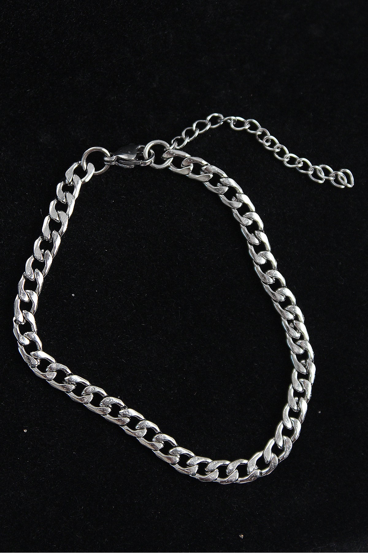 EB3747 - 316L Çelik Klasik Model Gümüş Renk Erkek Bileklik