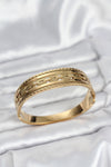 BB8071 - 316L Çelik Gold Renk Vintage Model Kadın Kelepçe Bileklik